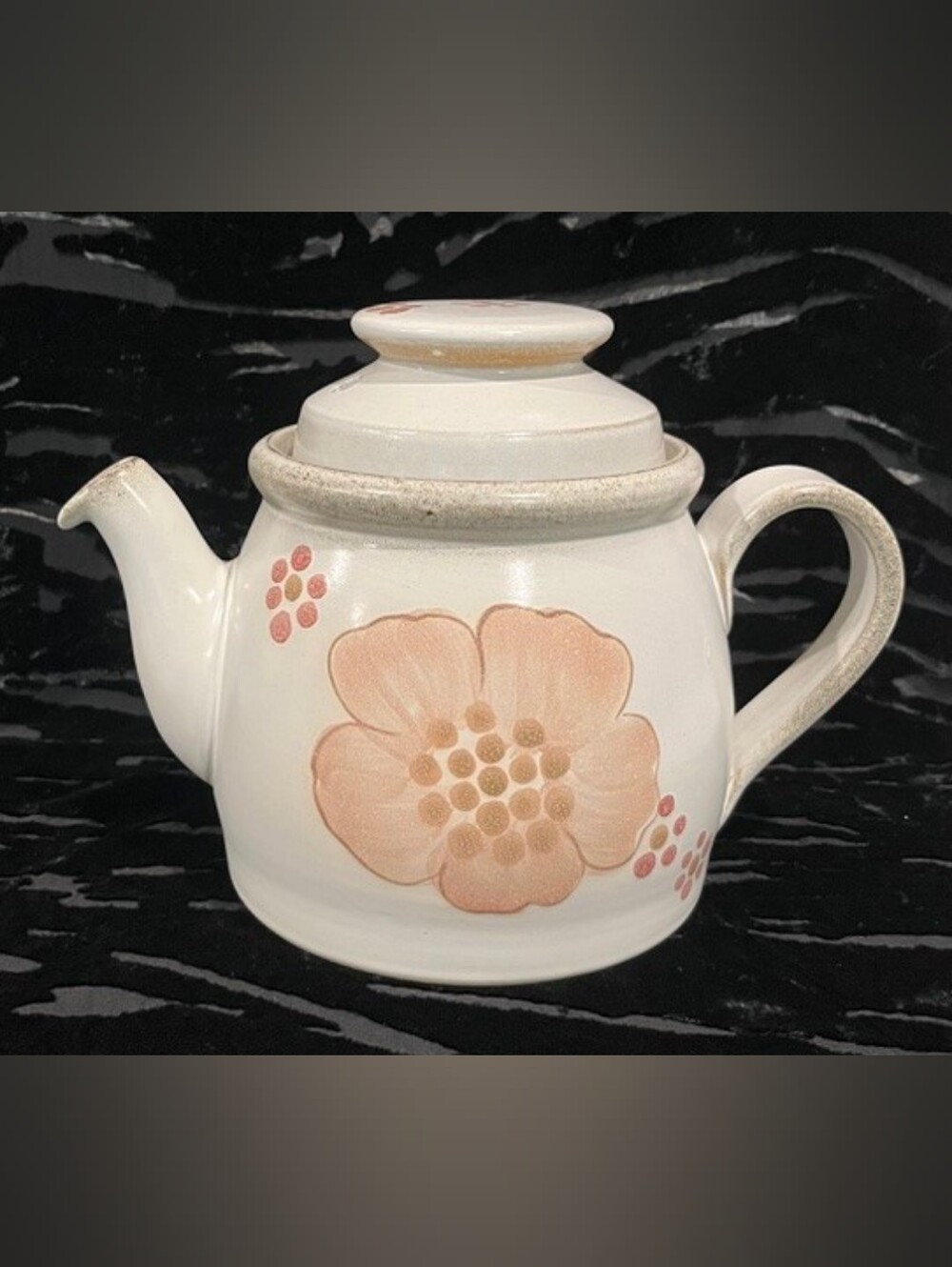 Denby Gypsy Stoneware 2.25 Pint Teapot With Lid Vintage Excellent Used Condition